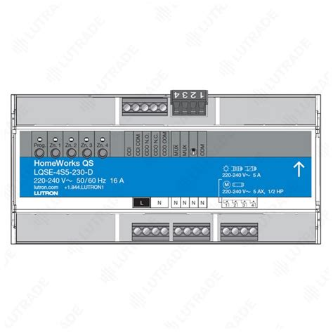 Module Rail DIN, type Commutation 5A