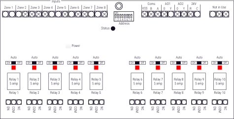 [CAU-GS-SMT-HOA-Underfloor Heating controller - 8] GS-SMT-HOA-Underfloor Heating controller - 8